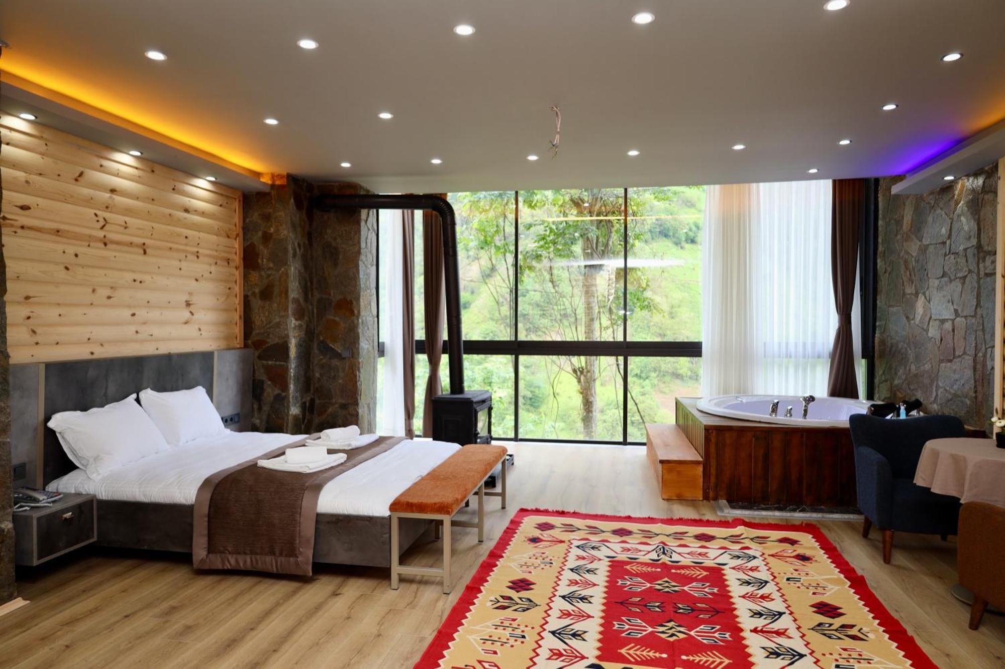 Yamacda Suit Otel Çamlıhemşin Exterior foto