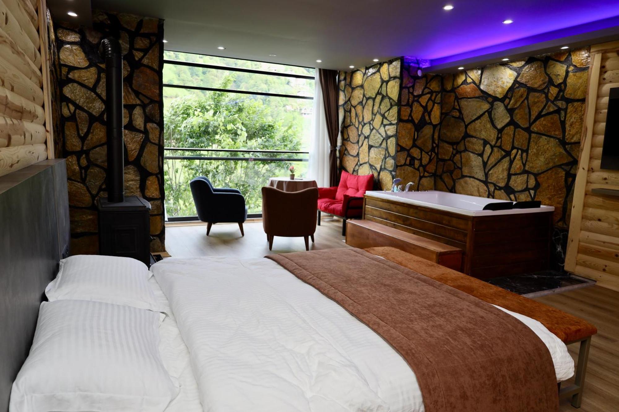 Yamacda Suit Otel Çamlıhemşin Exterior foto